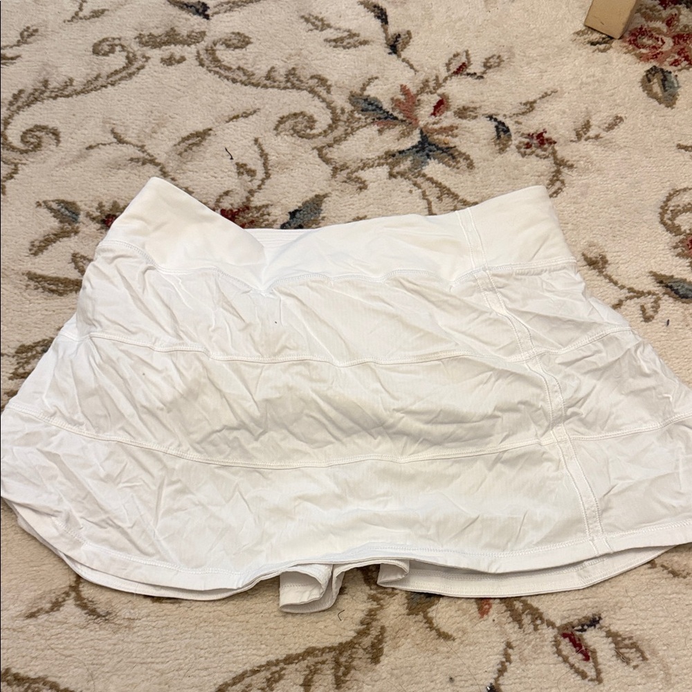 White Athletic Skort LuluLemon